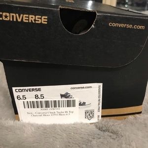 Charcoal Gray Converse